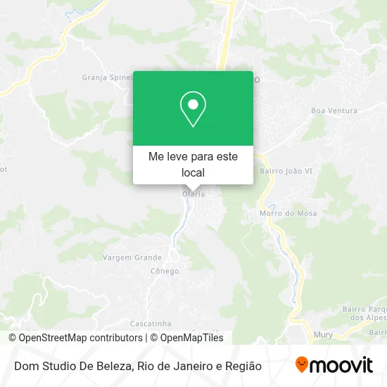 Dom Studio De Beleza mapa
