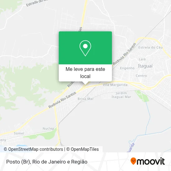 Posto (Br) mapa