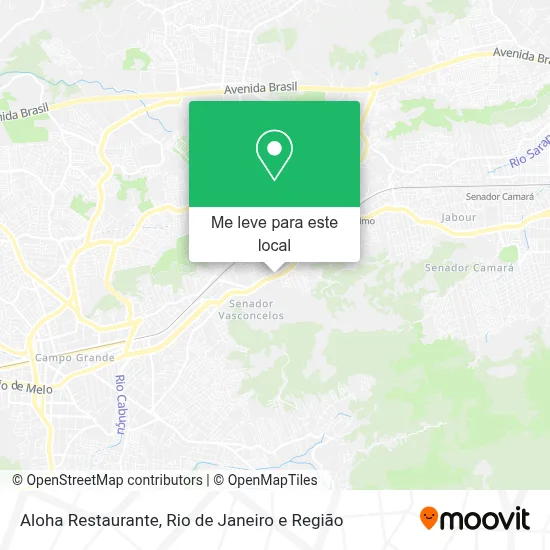 Aloha  Restaurante mapa