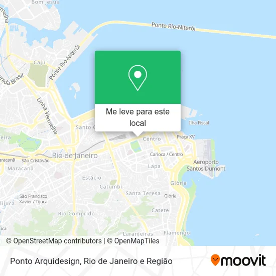 Ponto Arquidesign mapa