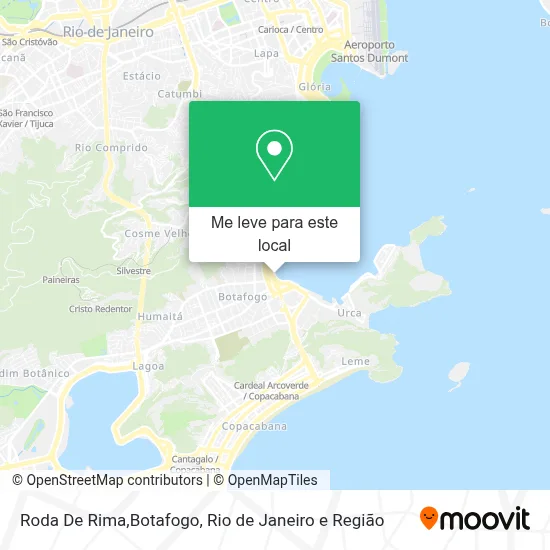 Roda De Rima,Botafogo mapa