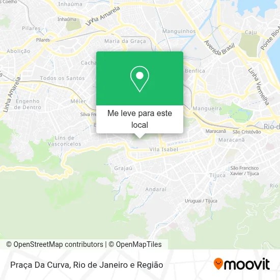Praça Da Curva mapa