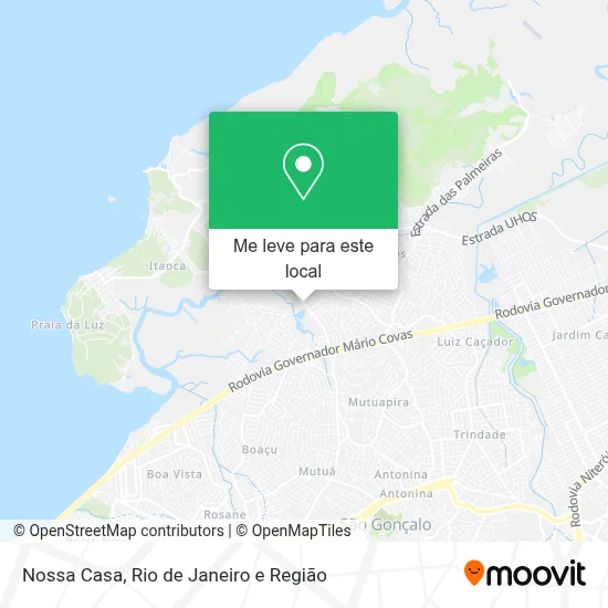 Nossa Casa mapa