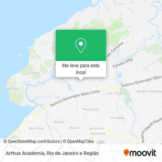 Arthus Academia mapa