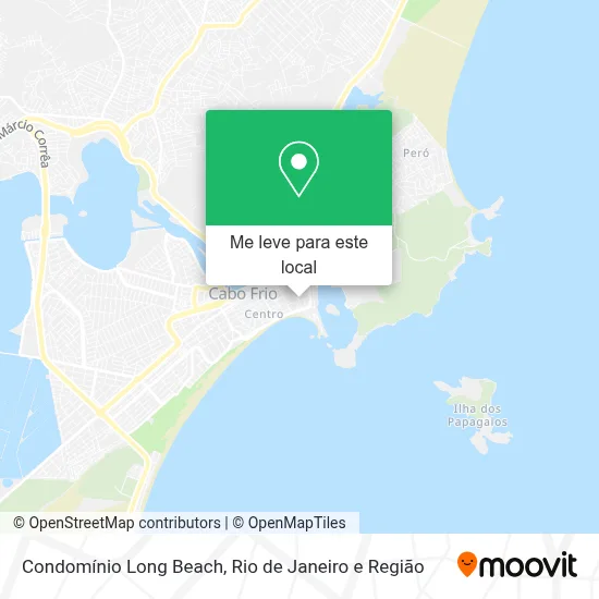 Condomínio Long Beach mapa