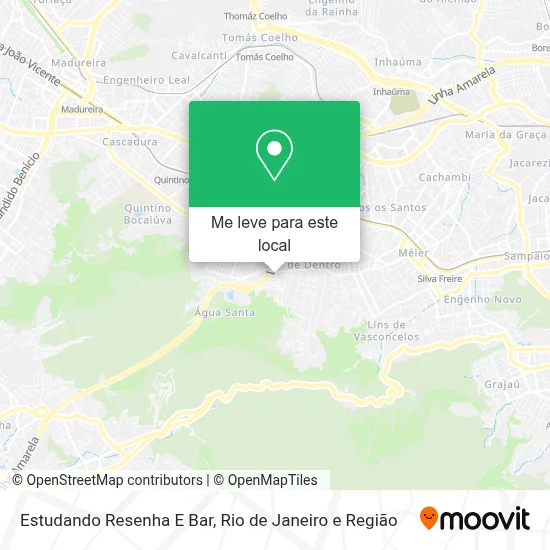 Estudando Resenha E Bar mapa