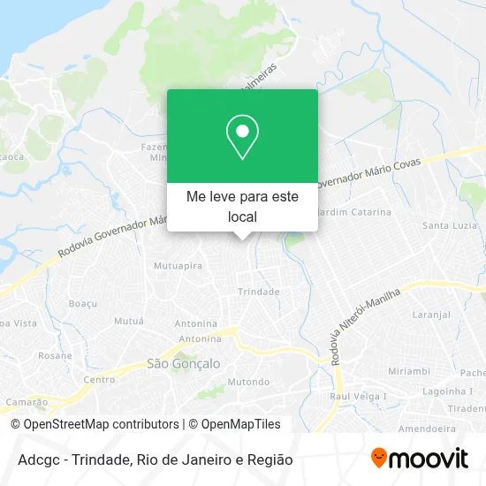 Adcgc - Trindade mapa