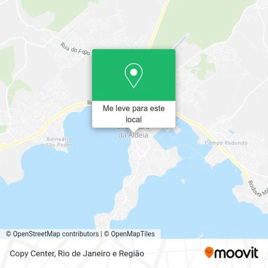 Copy Center mapa