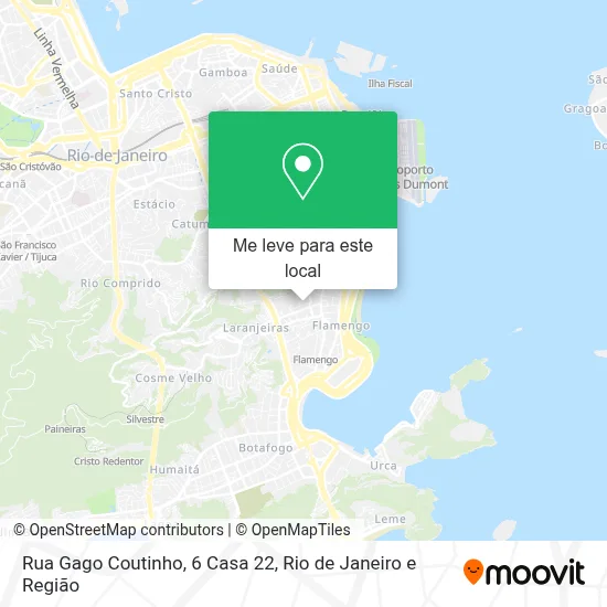 Rua Gago Coutinho, 6 Casa 22 mapa