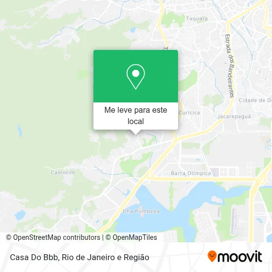 Casa Do Bbb mapa