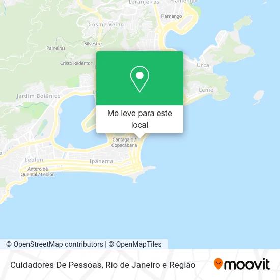 Cuidadores De Pessoas mapa