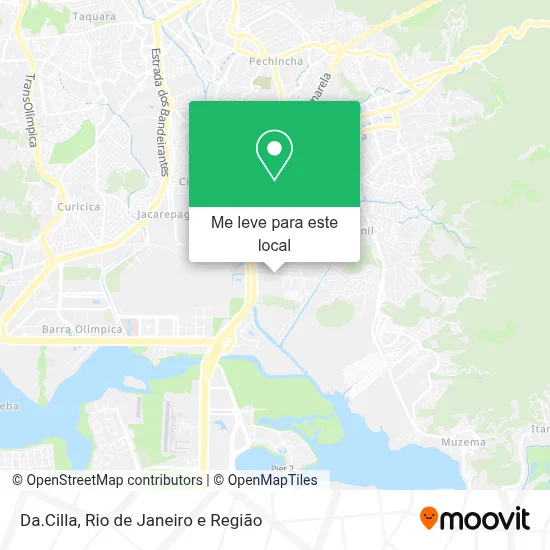 Da.Cilla mapa