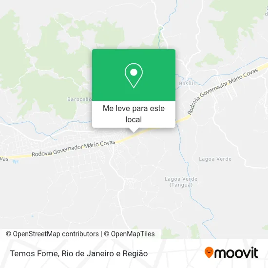 Temos Fome mapa
