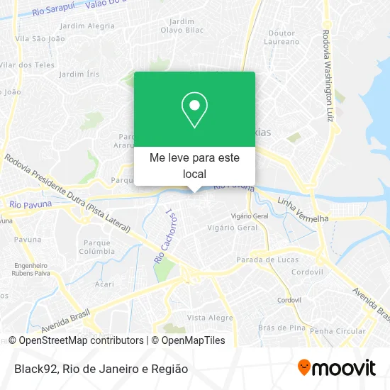 Black92 mapa