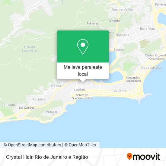Crystal Hair mapa