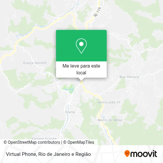 Virtual Phone mapa