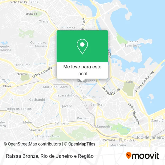 Raissa Bronze mapa