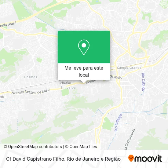 Cf David Capistrano Filho mapa