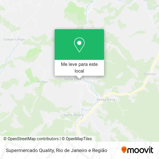 Supermercado Quality mapa