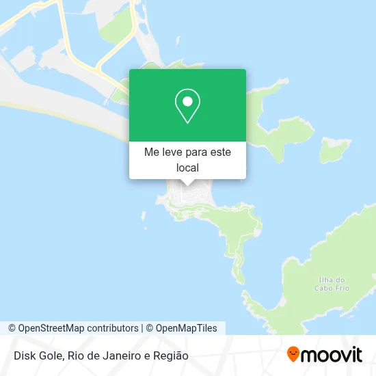 Disk Gole mapa