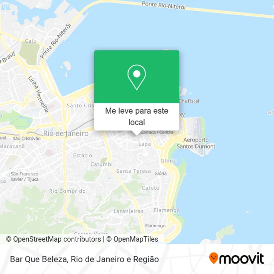 Bar Que Beleza mapa
