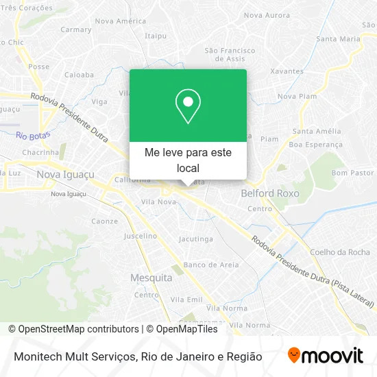 Monitech Mult Serviços mapa