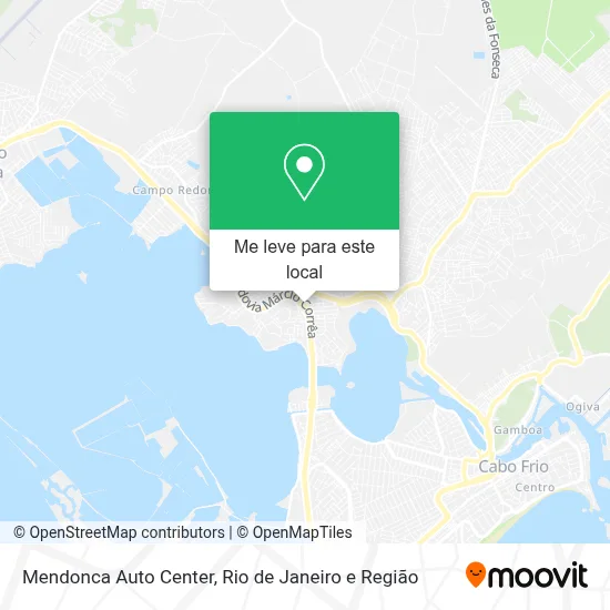 Mendonca Auto Center mapa