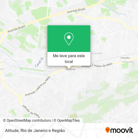Atitude mapa