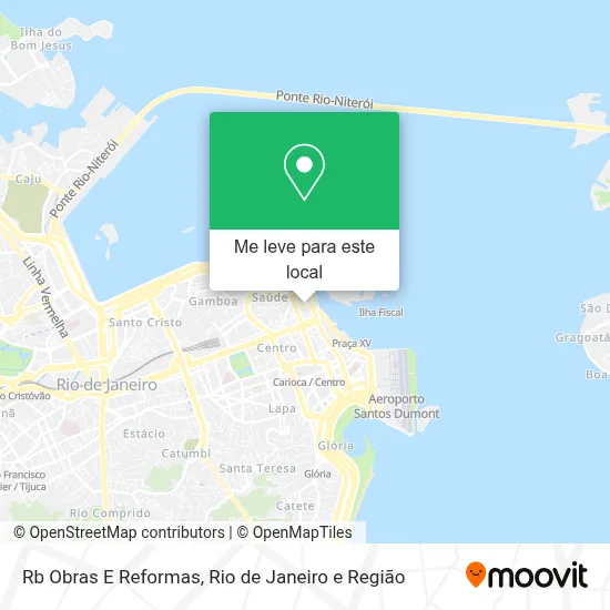 Rb Obras E Reformas mapa