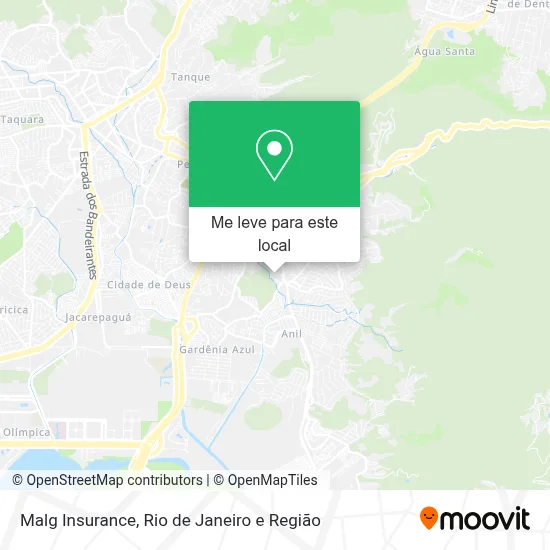 Malg Insurance mapa