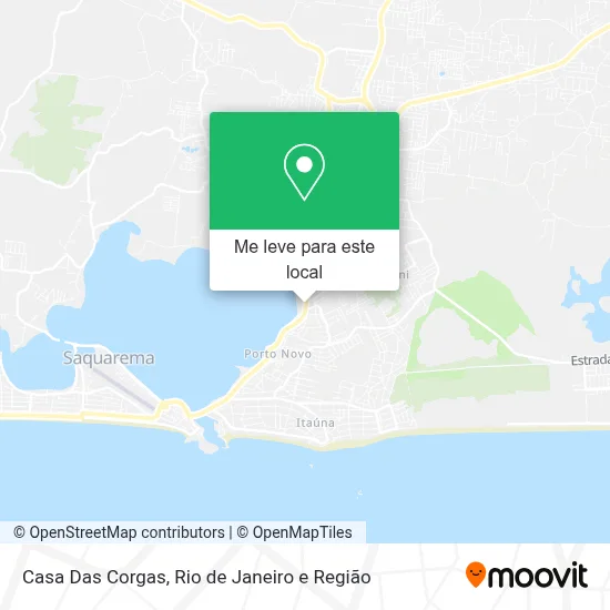 Casa Das Corgas mapa
