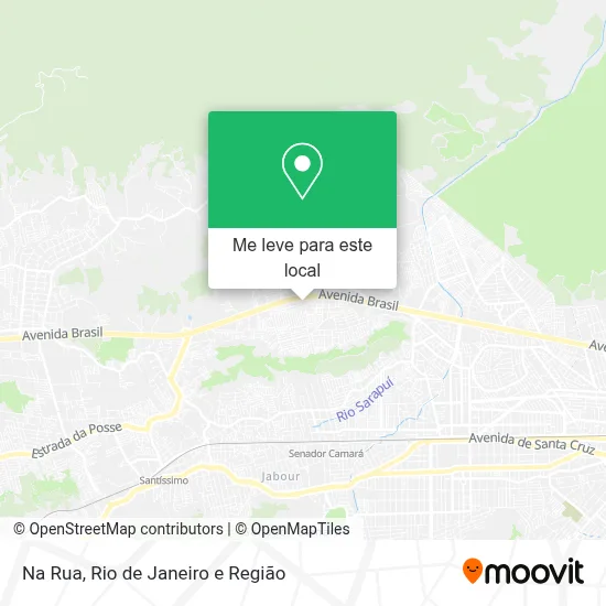 Na Rua mapa