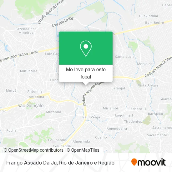 Frango Assado Da Ju mapa