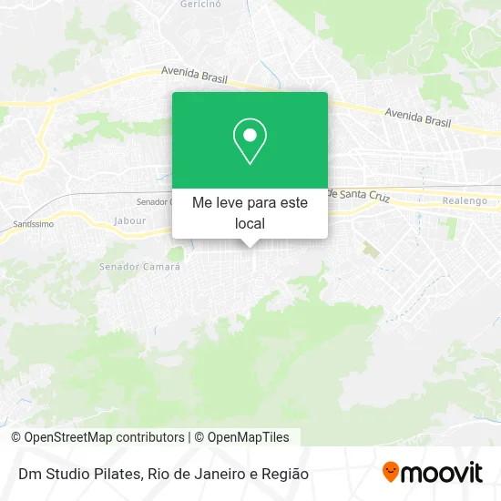 Dm Studio Pilates mapa