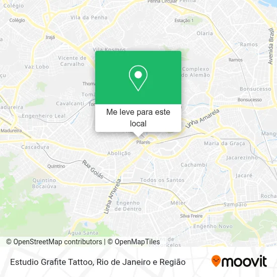 Estudio Grafite Tattoo mapa