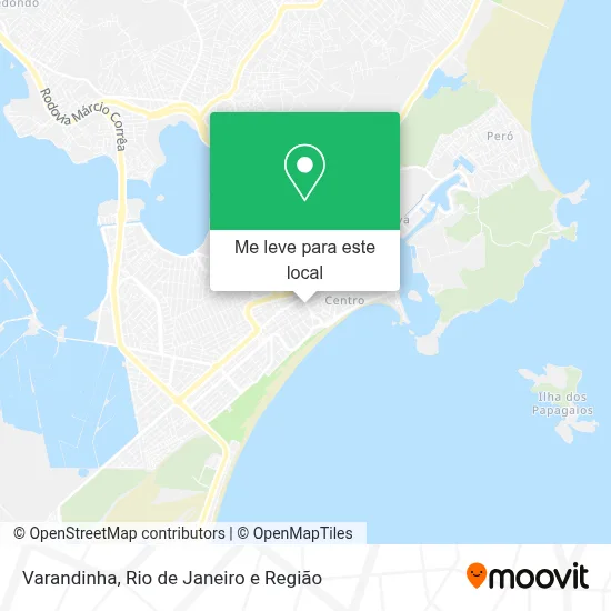 Varandinha mapa