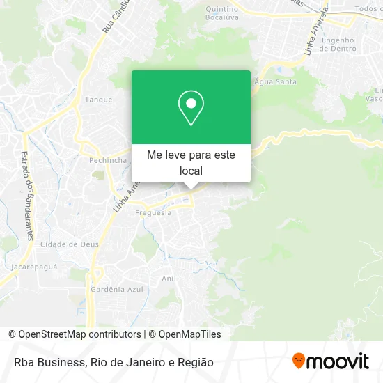 Rba Business mapa