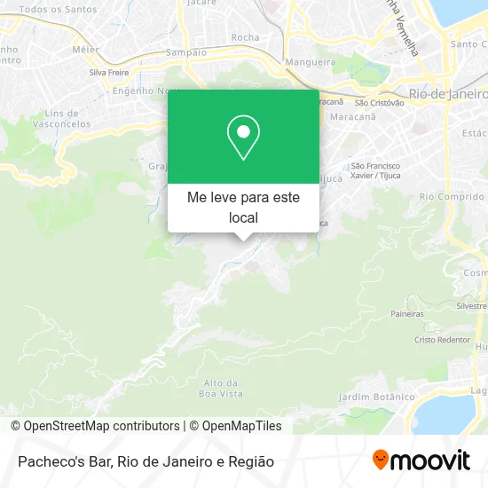 Pacheco's Bar mapa