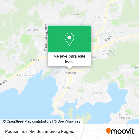 Pequeninos mapa