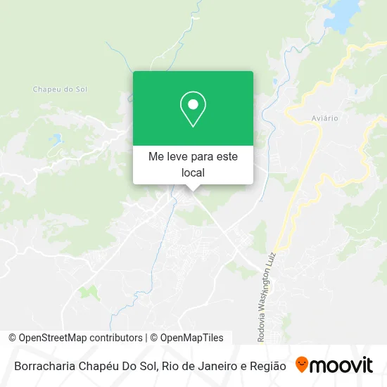 Borracharia Chapéu Do Sol mapa