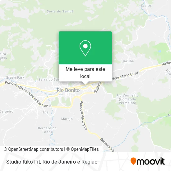 Studio Kiko Fit mapa
