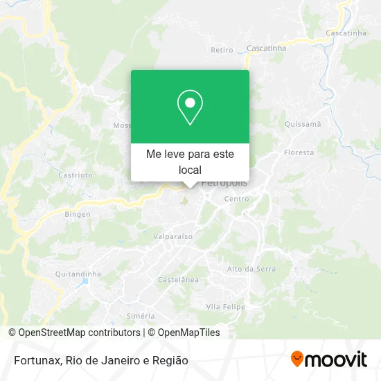 Fortunax mapa