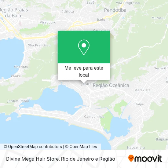 Divine Mega Hair Store mapa