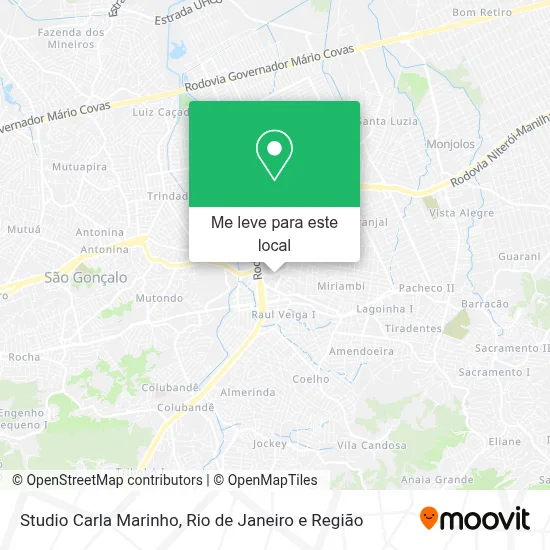 Studio Carla Marinho mapa