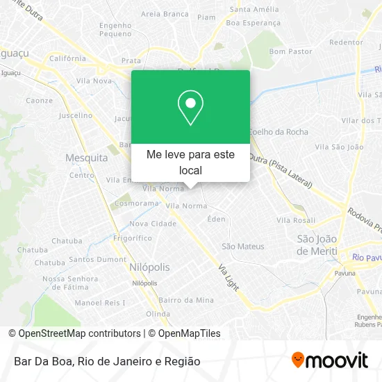 Bar Da Boa mapa