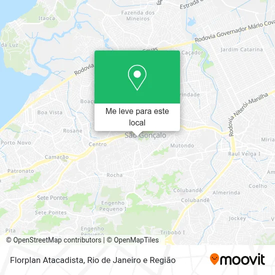 Florplan Atacadista mapa