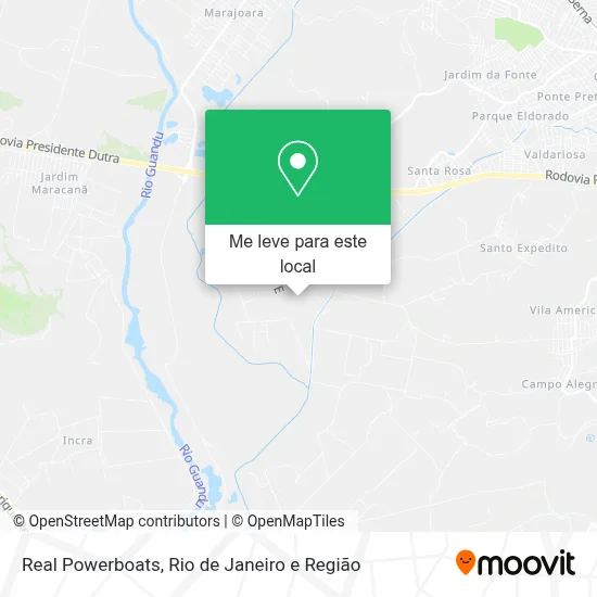 Real Powerboats mapa