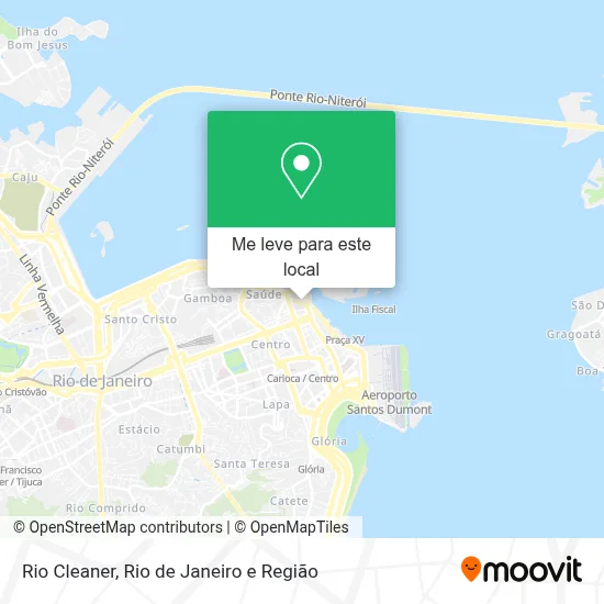 Rio Cleaner mapa