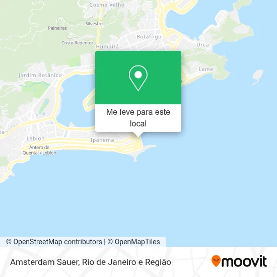 Amsterdam Sauer mapa