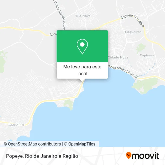 Popeye mapa